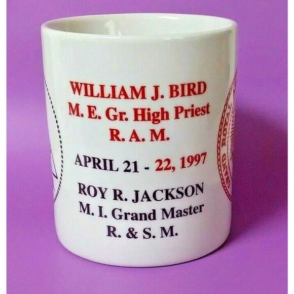 🏛️ Masonic Mug 1997 Shriners Georgia ☕ Freemason Gift - Picture 3 of 9